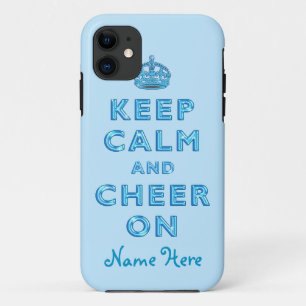 KEEP CALM AND CHEER ON iPhone for Cheerleaders 11 Case