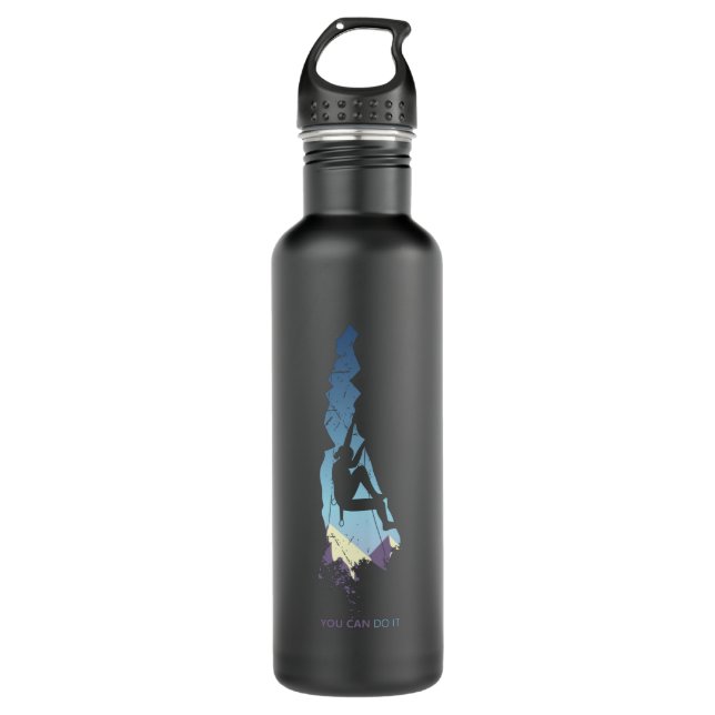 Keep calm and climb on 710 ml water bottle (Front)