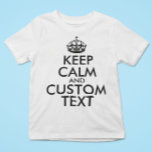 Keep Calm and Create Your Own Make Add Text Here T-Shirt<br><div class="desc">Keep Calm and Create Your Own Make Add Text Girls' Long Sleeve T-Shirt just for your Girl.</div>