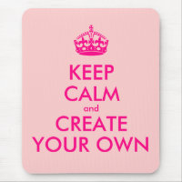 Keep calm and create your own - Pink