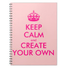 Keep calm and create your own - Pink