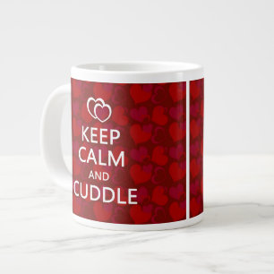 Keep Calm and Cuddle Large Coffee Mug