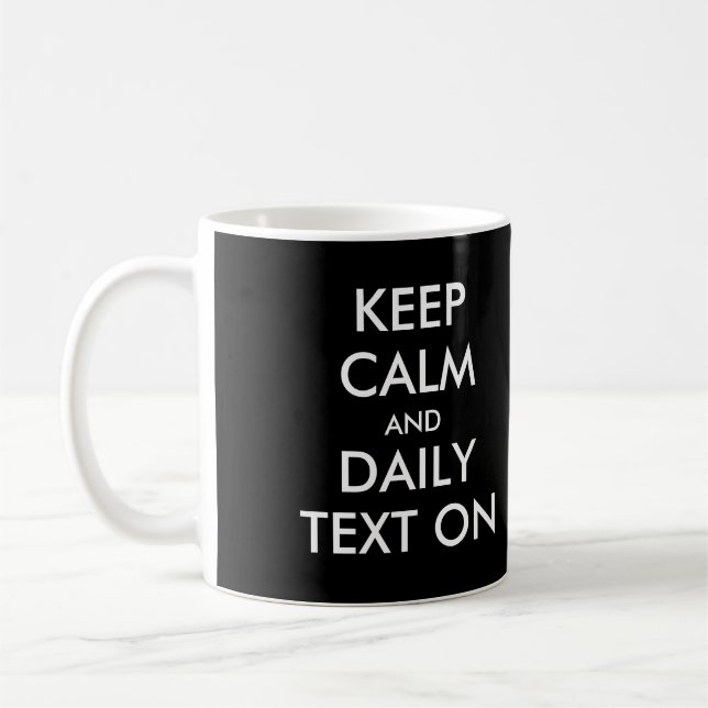 Keep Calm and Daily Text On! JW  Coffee Mug (Left)