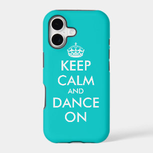 Keep Calm and dance on iPhone case Customizable