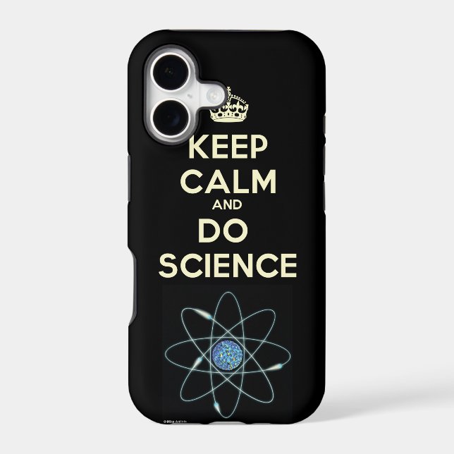 Keep Calm and Do Science iPhone Case (Back)