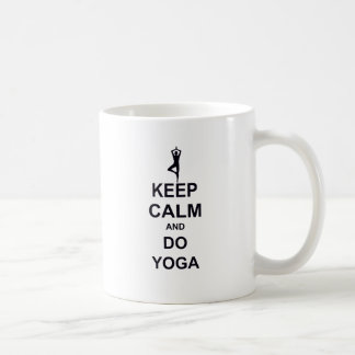 keep Calm and do Yoga Coffee Mug