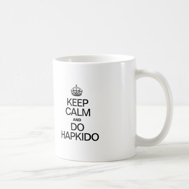 KEEP CALM AND DOO HAPKIDO COFFEE MUG (Right)