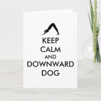 Keep Calm and Downward Dog
