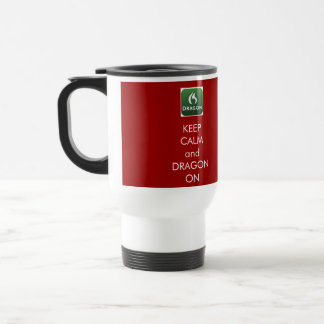 Keep Calm and Dragon on Travel Mug