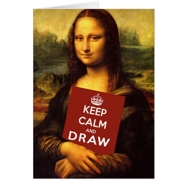 Keep Calm And Draw (Front)