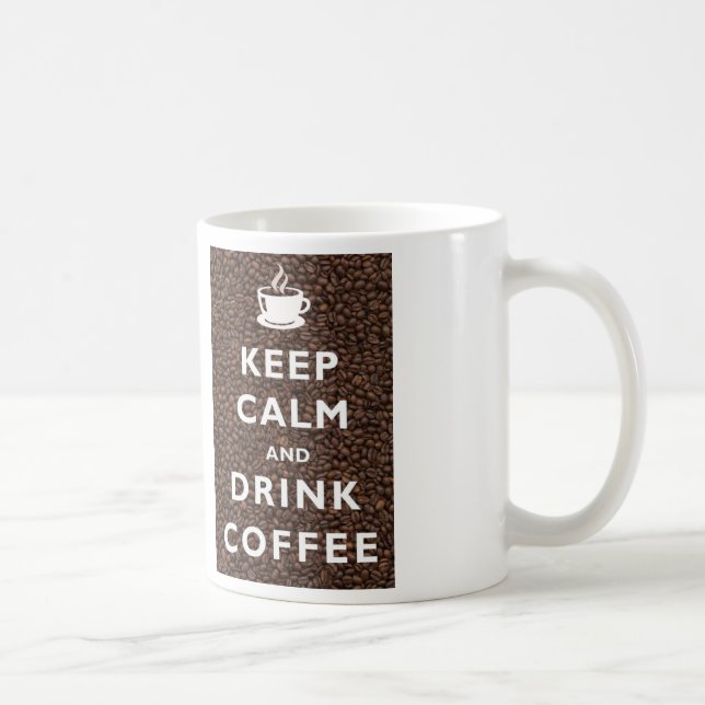 Keep Calm and Drink Coffee Mug (Right)