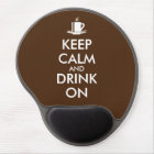 Keep Calm and Drink On Coffee Tea Customizable