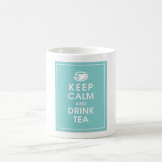 Keep calm and drink tea mug