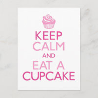 Keep Calm and Eat A Cupcake