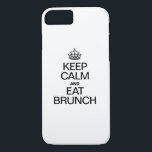 KEEP CALM AND EAT BRUNCH Case-Mate iPhone CASE<br><div class="desc">KEEP CALM AND EAT BRUNCH</div>