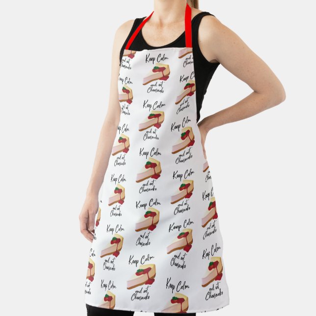 Keep Calm and Eat Cheesecake The Golden Girls Apron (Insitu)