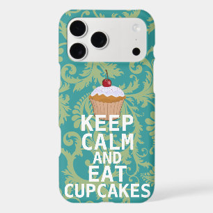 KEEP CALM AND Eat Cupcakes change teal any colour