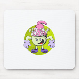 Keep Calm and Eat Mouse Pad