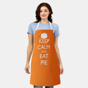 KEEP CALM AND EAT PIE APRON