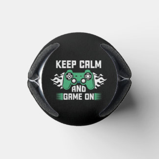 Keep Calm And Game On Can Cooler