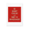 Keep Calm and Get a Massage business card
