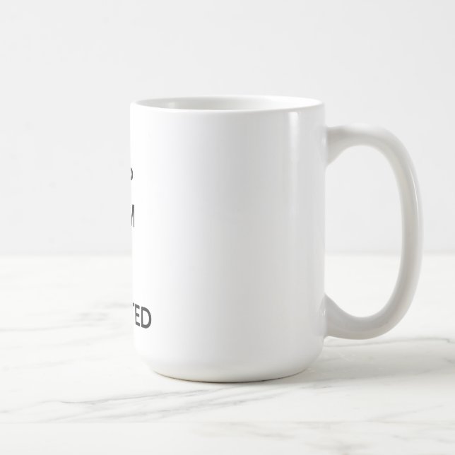 Keep Calm and Get Adjusted Coffee Mug (Right)