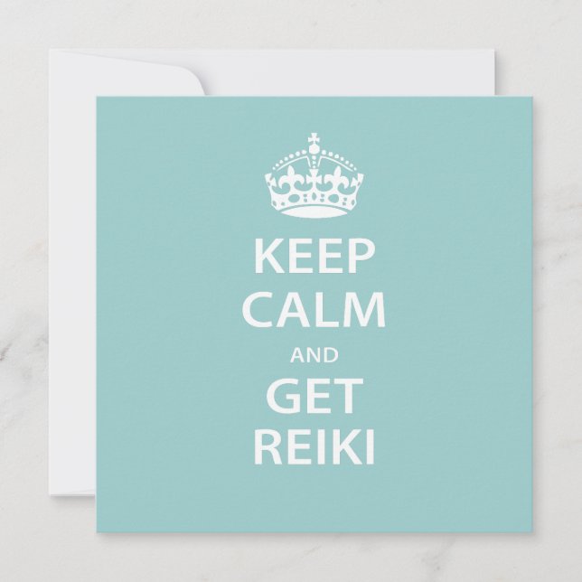 Keep Calm and Get Reiki (Front)