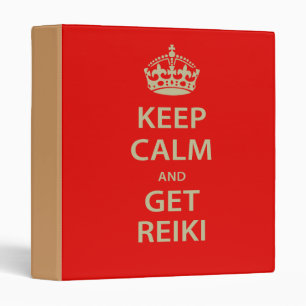 Keep Calm and Get Reiki Binder