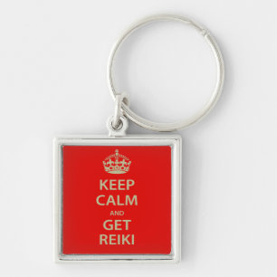 Keep Calm and Get Reiki Keychain