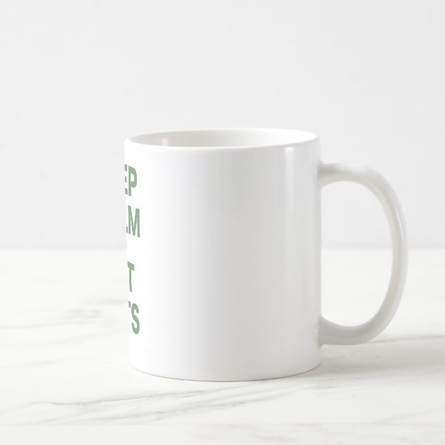 Keep Calm and Get Tats Coffee Mug (Right)