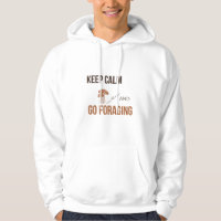 Keep Calm and Go Foraging Mushroom Foraging T-Shir