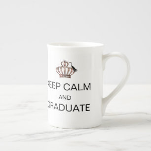 KEEP CALM AND GRADUATE / "Class of 2022” Bone China Mug