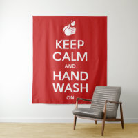 Keep Calm And Hand Wash On - Doctor Hygiene Flu