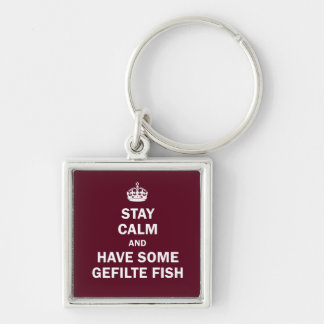 Keep calm and have some Gefilte Fish Keychain