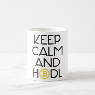 Keep Calm And HODL Coffee Mug