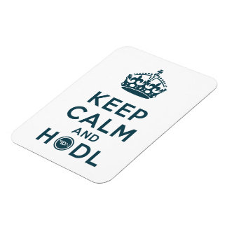 Keep Calm and HODL DigitalNote XDN Magnet