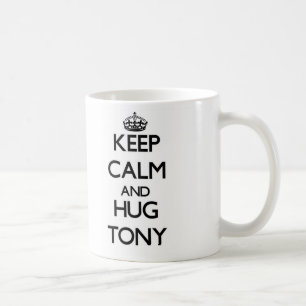 Keep Calm and HUG Tony Coffee Mug