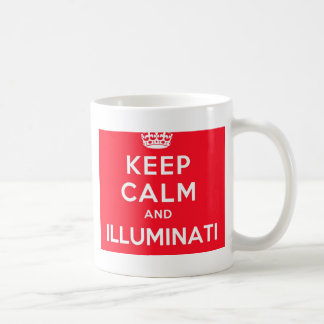 Keep Calm and Illuminati Coffee Mug