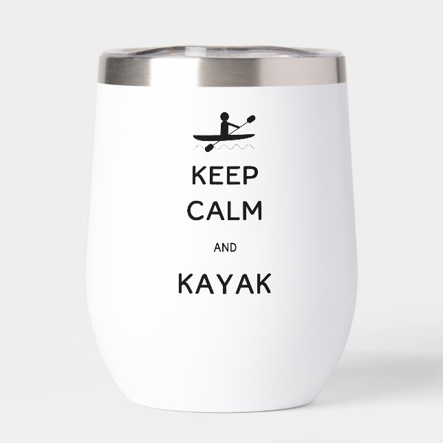 Keep Calm and Kayak (Back)