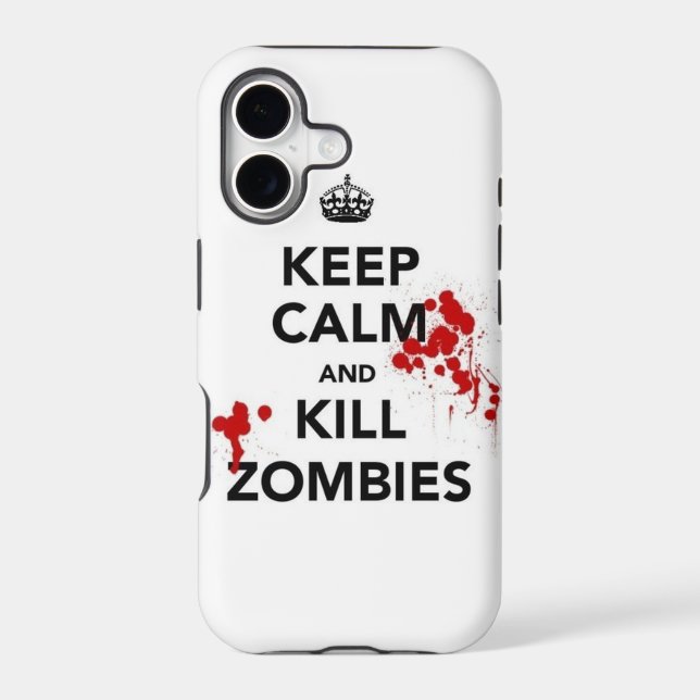 keep calm and kill zombies (Back)
