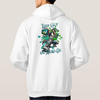 Keep Calm and Kroko-On - Style with bite Hoodie