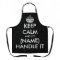 Keep calm and let (name) handle it funny black bbq