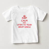 Keep Calm and Listen to your Great Uncle