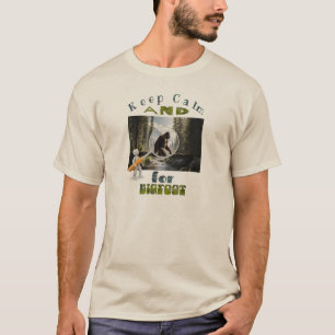 Keep Calm and Look for Bigfoot best bigfoot T-Shirt