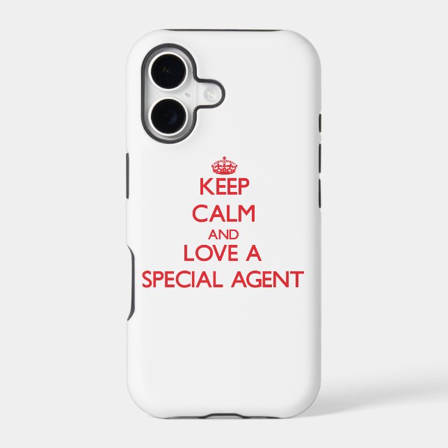 Keep Calm and Love a Special Agent (Back)