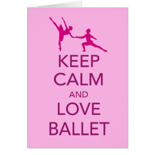 Keep Calm and Love Ballet Gift Print
