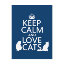 Keep Calm and Love Cats