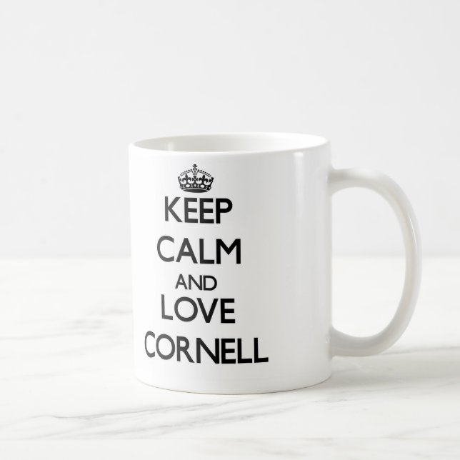 Keep Calm and Love Cornell Coffee Mug (Right)
