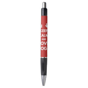 Keep calm and love dogs pen