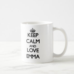Keep Calm and Love Emma Coffee Mug